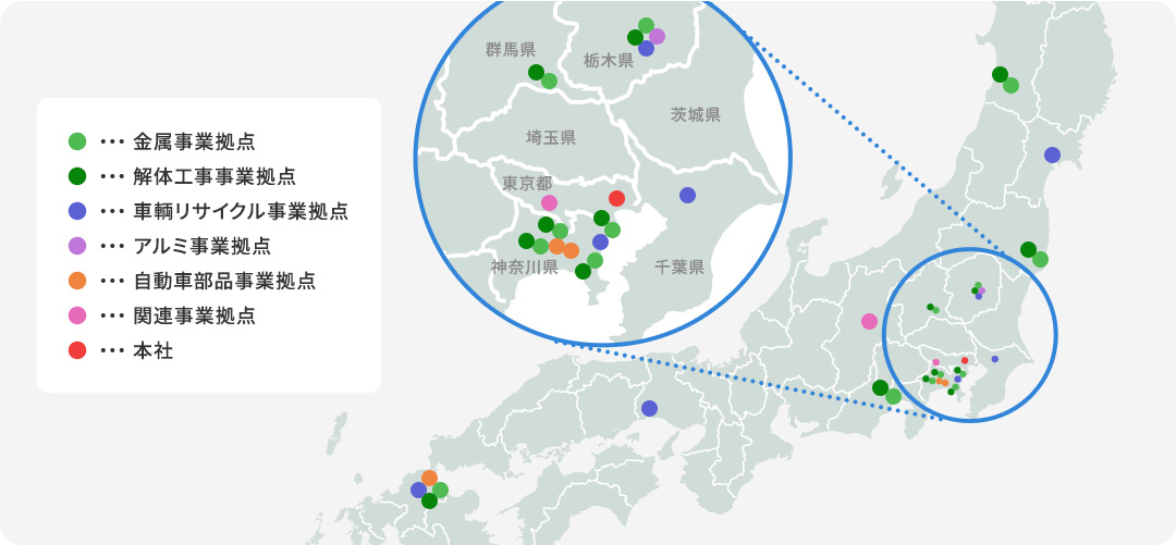 啓愛社 拠点